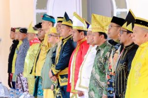 Kapolres Dan Wakapolres, Hadiri Upacara HUT ke-63 Kabupaten Banggai