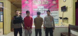 Polsek Batui Amankan 2 Pelaku Pengeroyokan di Desa Ombolu