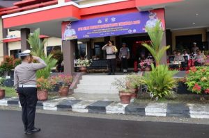 OPS Patuh Tinombala 2023 Dimulai, Kapolres Banggai Pimpin Apel Gelar Pasukan