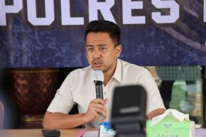 Kasat Reskrim Polres Banggai Rilis Pengungkapan Kasus TPPO, Tersangka Terancam 15 Tahun Penjara