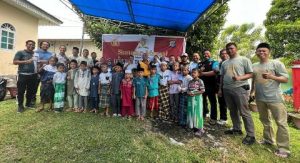 22 Tahun Mengabdi, Personel Ershi Angkatan 20 Polres Banggai Berbagi