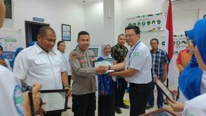 Polres Banggai, Terima Penghargaan Dari BPJS Kesehatan