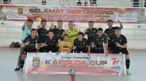 Tim Polres Banggai FC, Melaju ke Babak Semifinal Turnamen Futsal Kapolda Cup 2023