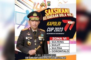 Kapolri Cup 2023 di Sulteng Menghadirkan Pemain Proliga, Kapolda : Sukses Pelaksanaan Juga Sukses Prestasi