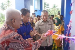 Wabup Banggai, Resmikan Gedung Sekolah Baru SMKS Bangun Insani Tomeang Kecamatan Nuhon