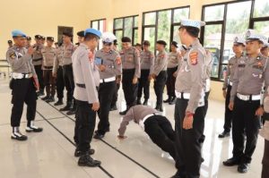 Kasi Propam Polres Banggai, Pimpin Ops Gaktibplin