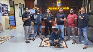 Polisi Amankan Terduga Pelaku Pencurian Sepeda Motor Terparkir di RSUD Luwuk