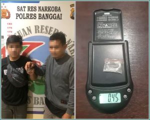 Bawa Sabu, Dua Pemuda Diamankan Satnarkoba Polres Banggai