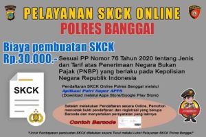 Kini Pembuatan SKCK Dapat Dilakukan Secara Online Dimanapun dan Kapanpun!