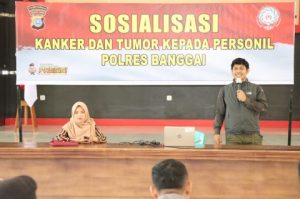 Yayasan Kesehatan Kanker Indonesia, Gelar Sosialisasi di Polres Banggai
