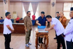 Pemda Morut, Tandatangani Komitmen Percepatan Penyelesaian Rekomendasi Temuan Hasil Pemeriksaan BPK