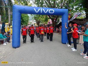 Tapak Wali Indonesia Cabang Banggai, Ramaikan Lomba Gerak Jalan Semarak HUT RI Ke-78