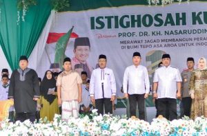 Kapolres Banggai Hadiri Tausiyah Kebangsaan dan Istighosah Kubro, Untuk Keselamatan Daerah Morowali Utara