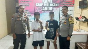 Asyik Menghirup Lem Fox, Dua Pelajar di Batui Diamankan Polisi