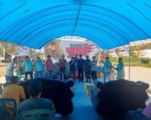 Polsek Toili Hadiri Temu Tani Solution Expo, di Desa Tolisu