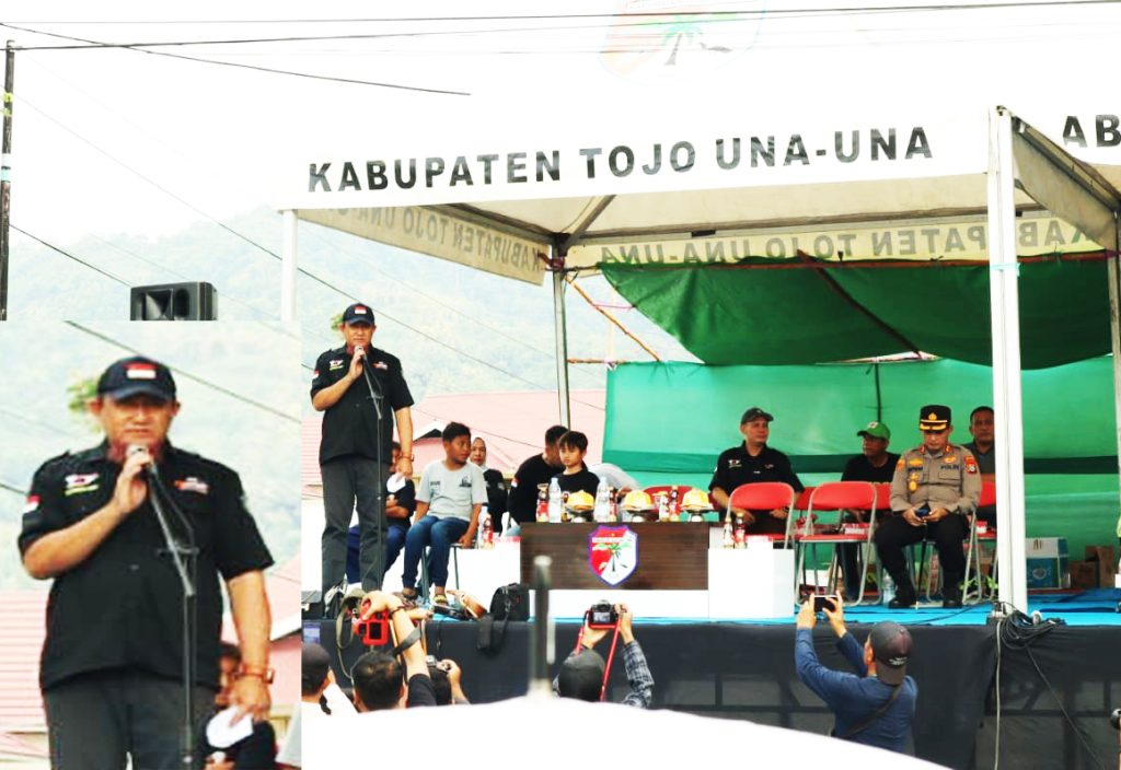 Saat Kejuaran Balap Motor Touna Cup Prix 2023, Dibuka Bupati Tojo Una-Una