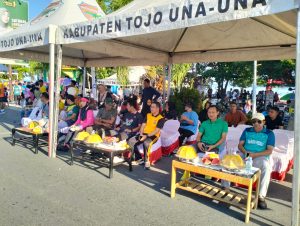 Waka Polres Touna Hadiri RUN Anniversary 1 tahun Touna berlari