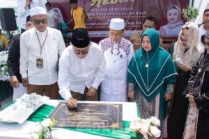 Wabup Banggai Furqanuddin, Resmikan Pondok Pesantren Al-Muraad Luwuk
