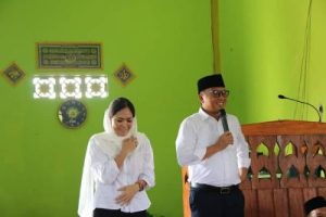 Bupati Morut, Hadiri Peringatan Maulid Nabi Muhammad SAW 1445 H di Desa Tadaku Jaya
