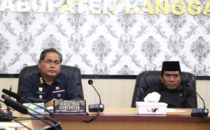 Optimalisasi Program JKN UHC, Sekda Banggai Pimpin Forum Komunikasi