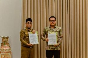 Bupati Morut Dan Bupati Bangkep Jalin kerjasama, Delis : Kita punya Tujuan Yang Sama Meningkatkan Kesejahteraan Masyarakat