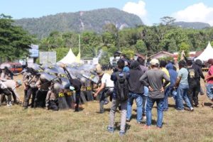 Persiapan Pengamanan Pemilu 2024, Polres Morowali Utara Gelar Simulasi Sispamkota