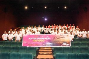 Bawa Pesan Inspiratif, Film “Aku Rindu” Ditonton Keluarga Besar Polda Sulteng