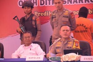 Kapolda Sulteng Pimpin Pemusnahan Sabu Seberat 20 Kg, Jaringan Internasional
