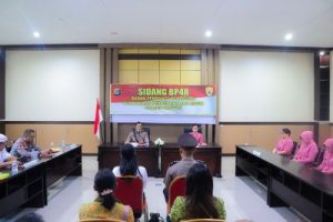 Wakapolres Pimpin Sidang BP4R, Personel Polres Banggai