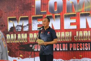 Kadiv Humas Polri, Buka Pertandingan Menembak Pemimpin Redaksi