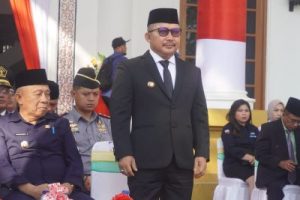 Bupati Banggai Ir. H. AMIRUDIN, MM. AIFO, Bertindak Selaku Pembina Upacara Pada Peringatan Hari Sumpah Pemuda Ke-95 Tahun 2023