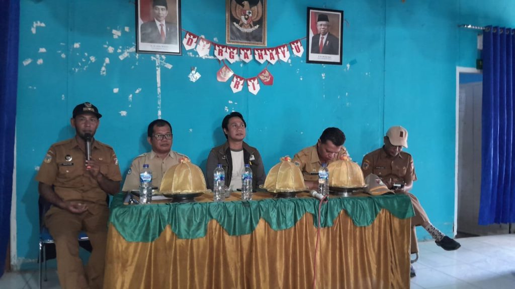 Penyaluran Bantuan Pangan CBP dan Musdes di Gelar di Desa Labuan
