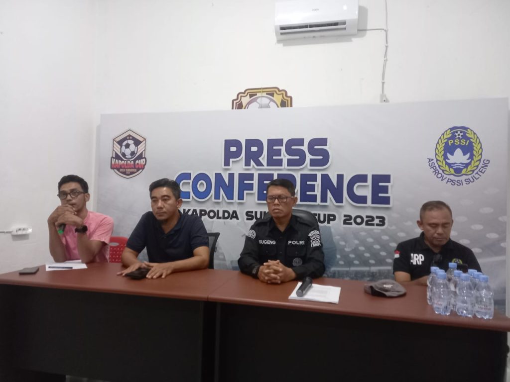 Turnamen Sepak Bola Kapolda Sulteng Cup 2023 Total Hadiah Rp300 Juta