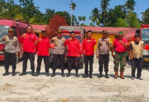 Kapolres Tojo Una-Una Cek Kesiapan Operasional Karhutla