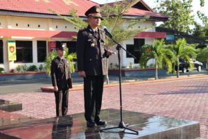 Polres Touna Gelar Upacara Peringatan Hari Sumpah Pemuda Ke-95 tahun 2023