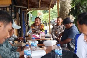 Tatap Muka Dengan Wartawan, Wakapolres Ajak Ciptakan Pemilu Damai 2024 di Kabupaten Banggai