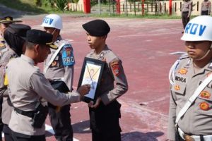Kapolres Bangkep, PTDH Satu Personel Yang Dinas di Polres Banggai Kepulauan