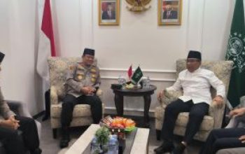 Dikunjungi Kaops NCS, Gus Yahya Nilai Polri Berhasil Jaga Ketentraman Jelang Pemilu