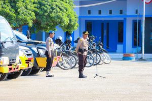Amankan Pemindahan Peti Kemas Polres Banggai Kerahkan Ratusan Pasukan Gabungan TNI-Polri