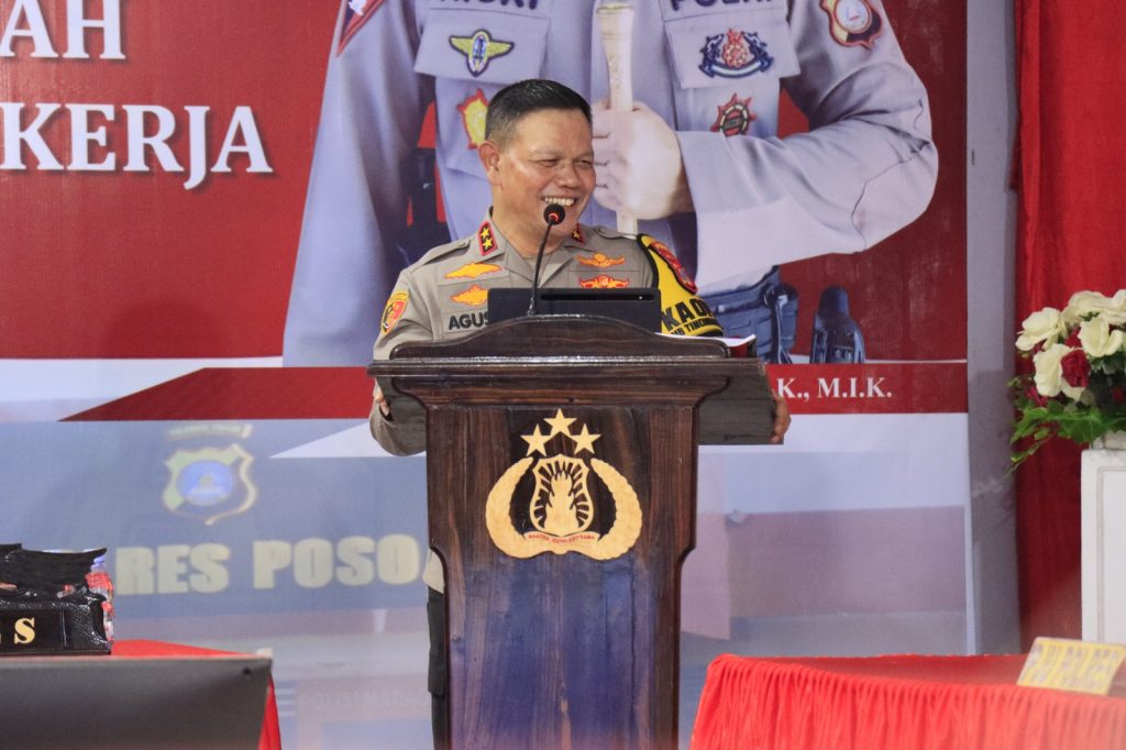 Tatap Muka di Polres Poso, Kapolda Sulteng Ingatkan Netralitas, Asta Siap dan Empat Jaga