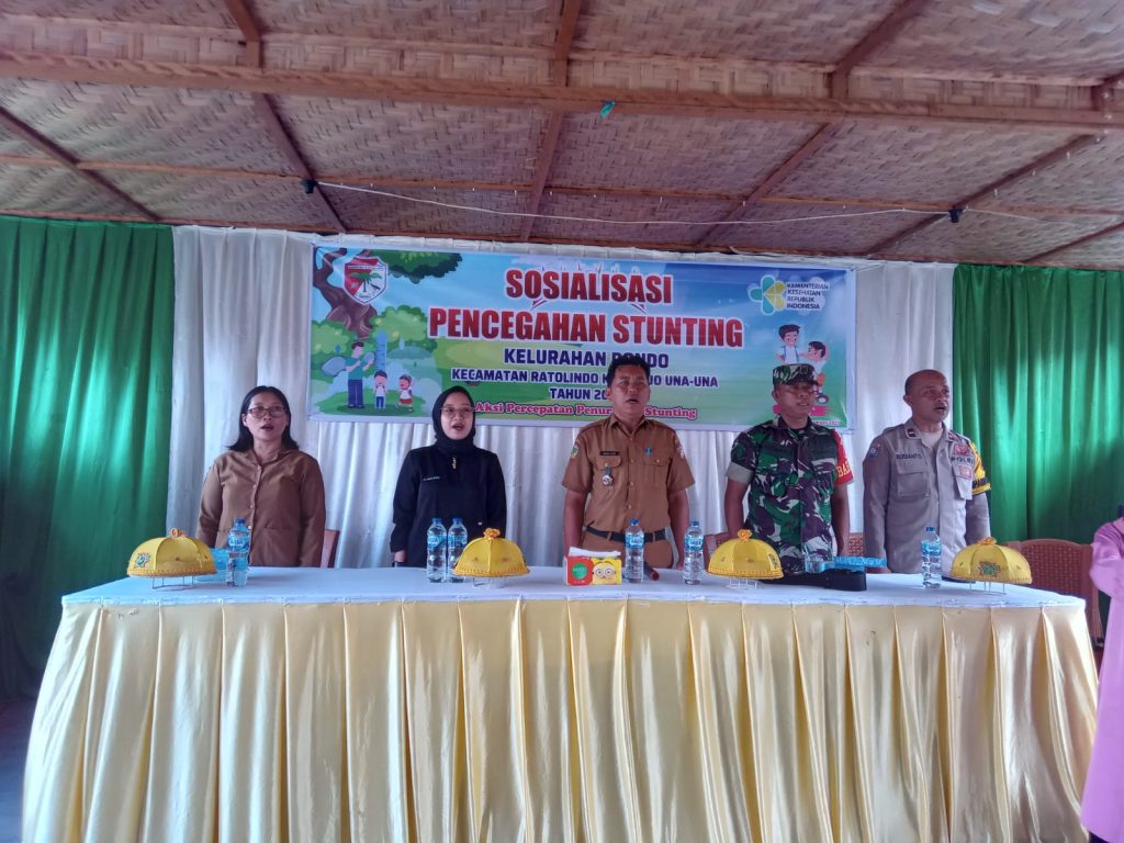 Sosialisasi upaya menurunkan angka Stunting digelar kelurahan Dondo