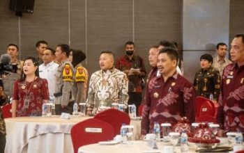 Bupati Banggai, Hadiri Sosialisasi Penguatan Peran APIP-APH Cegah dan Berantas Korupsi