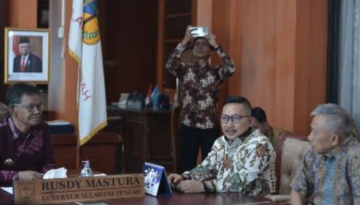 Direksi PT. Banggai Energi Utama, Silaturahmi Dengan Gubernur Sulteng