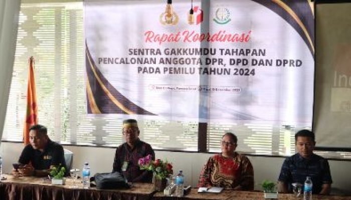 Satgas Gakkumdu Ops Mantap Brata Tinombala, Gelar Rakor Bersama Unsur Terkait