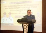 Bupati Banggai, Buka Rakor dan Evaluasi Pelaksanaan Program BPJS Ketenagakerjaan