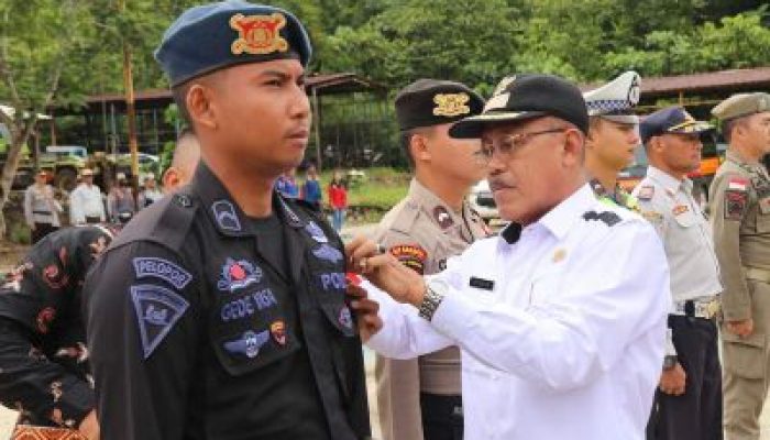 Wabup Morut Pimpin Apel Ops Lilin Tinombala Tahun 2023