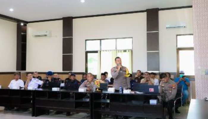 Polres Banggai Libatkan Ratusan Personel Gabungan, Amankan Nataru 2023-2024