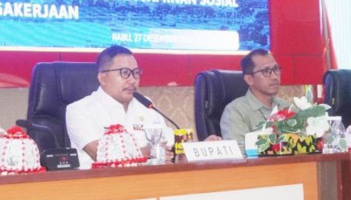 Bupati Banggai, Buka Sosialisasi Perda No 9 Tahun 2023 Tentang Optimalisasi Penyelengaraan Program Jaminan Sosial Ketenagakerjaan