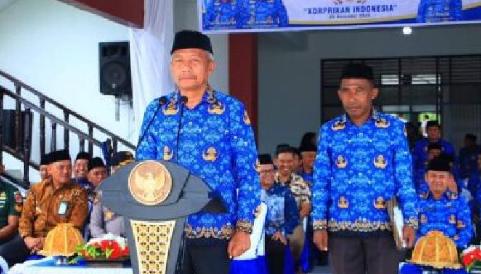 Pemda Banggai Laut, Selenggarakan Upacara Peringatan HUT Korpri Ke-52