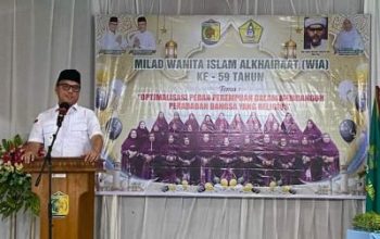 Milad WIA Ke-59 Bupati Morut, Serahkan Bantuan Kendaraan Operasional Secara Simbolis